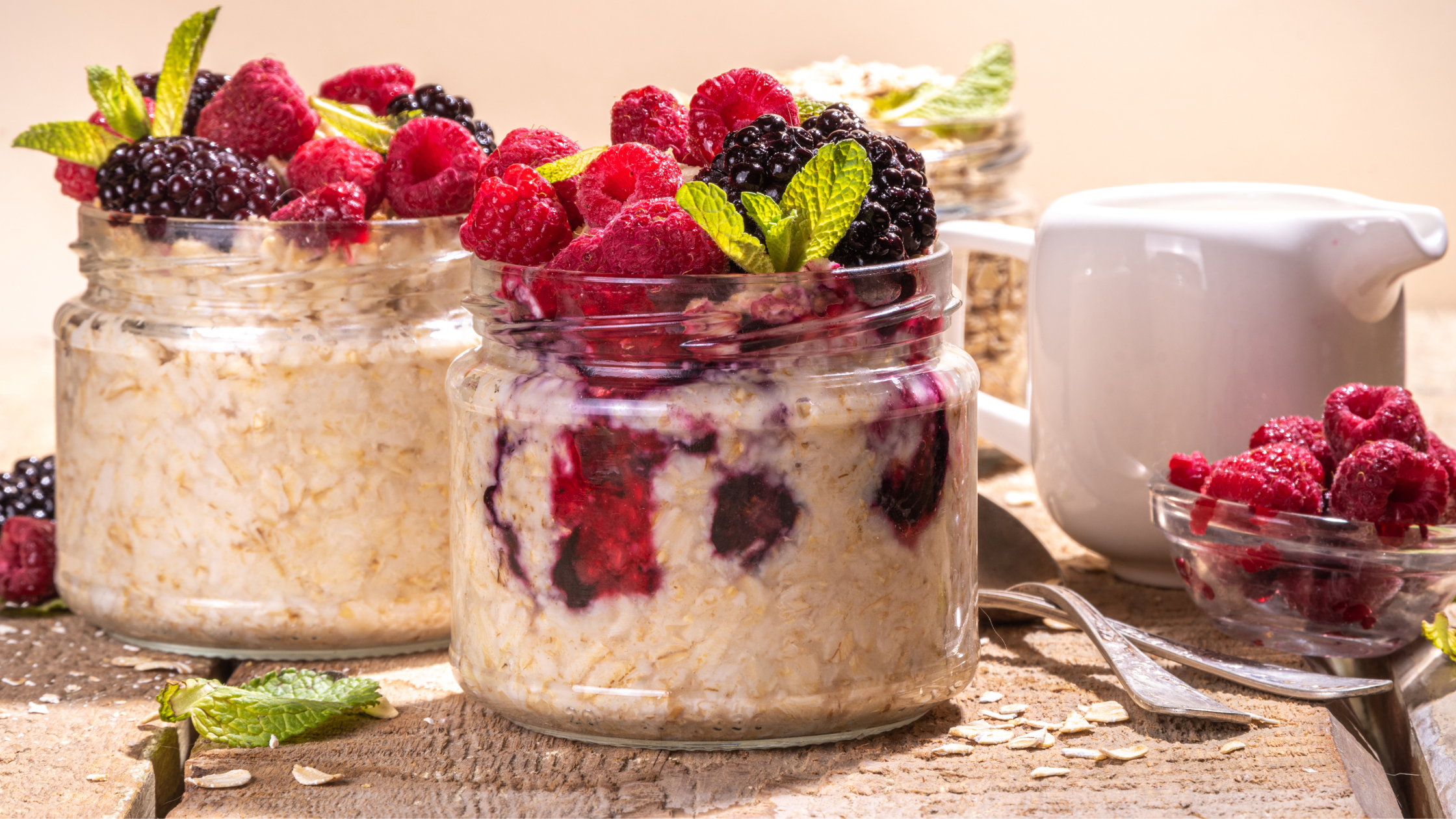 berry blast steel cut oats